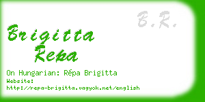brigitta repa business card